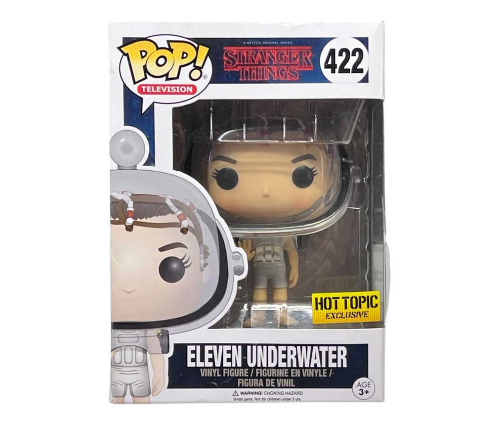 Funko Pop! Vinyl Stranger Things ELEVEN UNDERWATER Hot Topic VAULTED #422